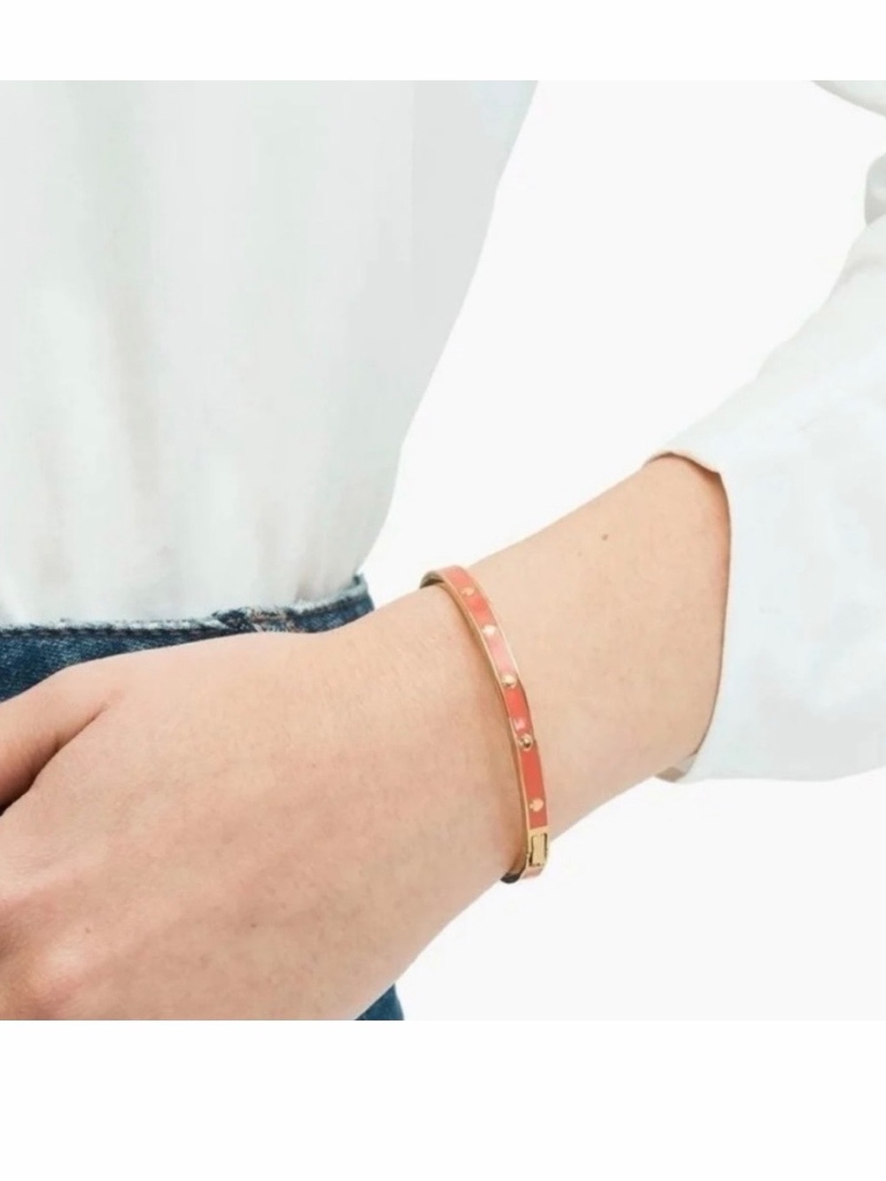 Kate Spade Enamel Bangle Stackable Set (3) - Picture 8 of 14